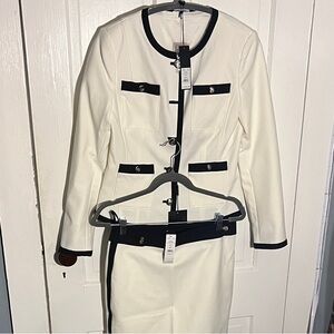 NWT - White House Black Market Suit - Blazer (6) & Skirt (6)